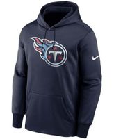 Tennessee Titans Toddler Fan Gear Primary Logo Pullover Hoodie - Titans Blue