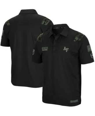 Colosseum Men's Charcoal Air Force Falcons OHT Military-Inspired  Appreciation Digital Camo Polo Shirt - Macy's