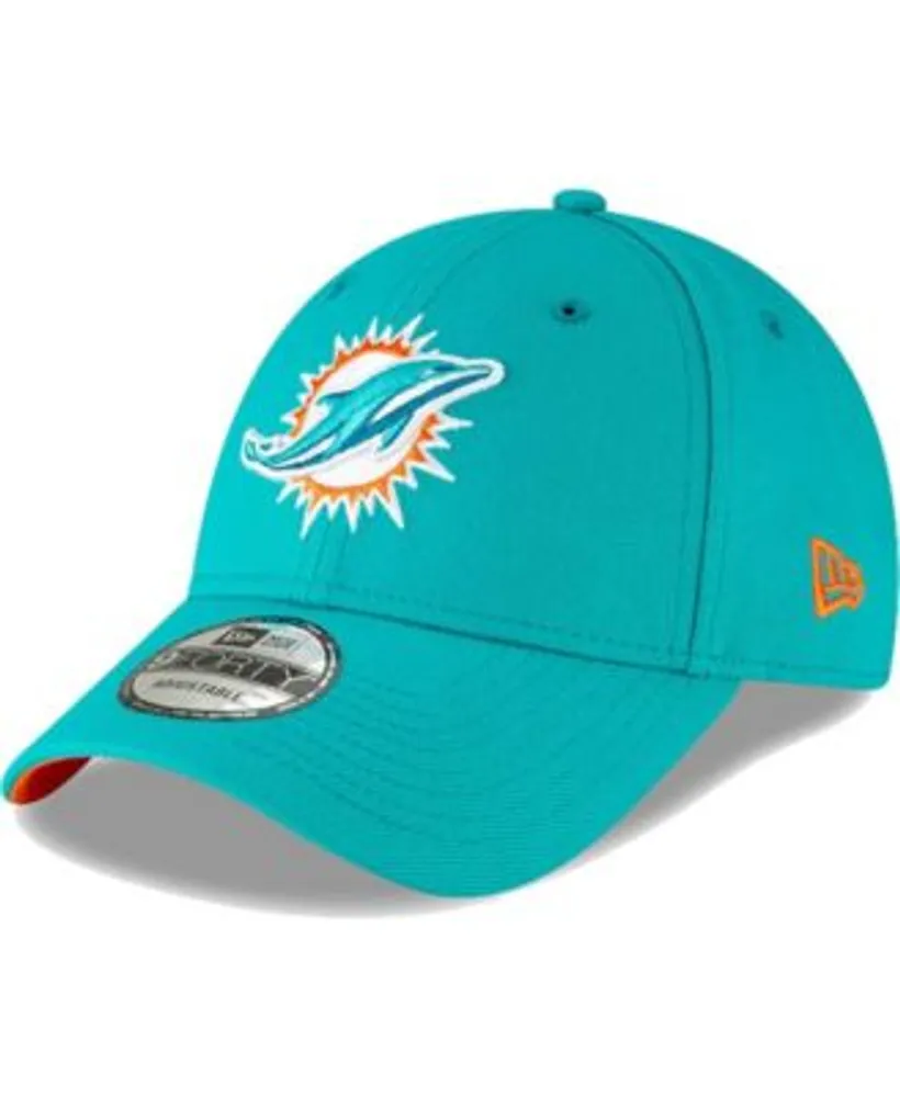 Men's New Era White/Orange Miami Dolphins Retro 9FIFTY Snapback Hat