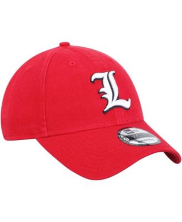 Men's New Era White/Red Louisville Cardinals Two-Tone Core Classic 9TWENTY  Adjustable Hat