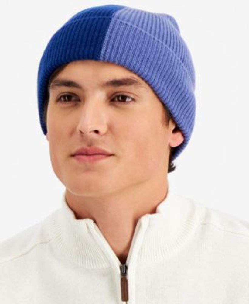 Men's Colorblocked Beanie, Created for Macy's