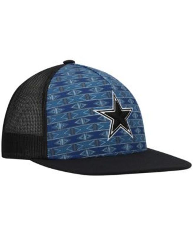 : HOOEY Men's Gray/White Dallas Cowboys Trucker Flex