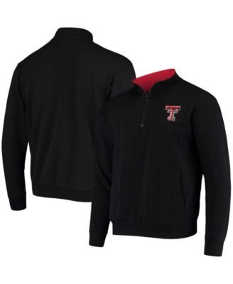 Men's Under Armour White Texas Tech Red Raiders Lightweight Mock Neck Performance Quarter-Zip Jacket Size: Medium