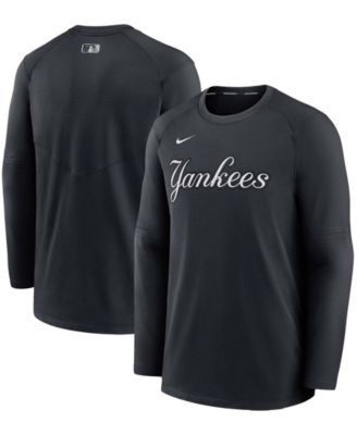 Men's New York Yankees Nike Navy Authentic Collection Pregame Performance  V-Neck T-Shirt