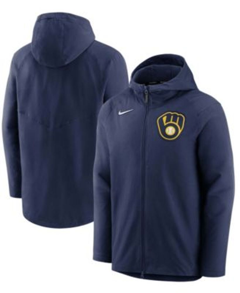 Men's Milwaukee Brewers Nike Royal Cooperstown Collection Logo