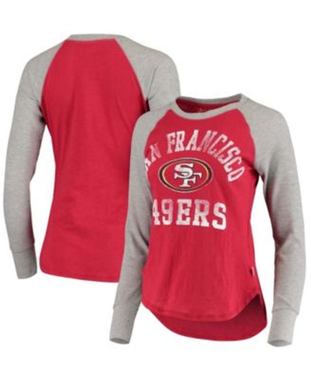 Touch by Alyssa Milano Women's San Francisco 49ers Blindside Thermal Long  Sleeve T-Shirt - Macy's