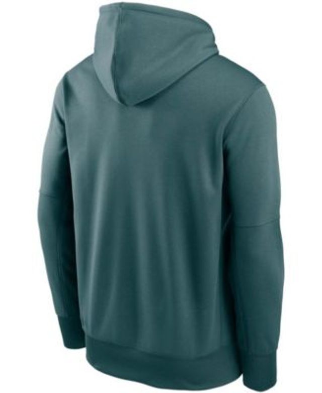 Women's Nike Black Philadelphia Eagles Sideline Stack Performance Pullover  Hoodie