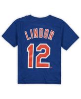 Francisco Lindor New York Name & Number (Front & Back) T-Shirt