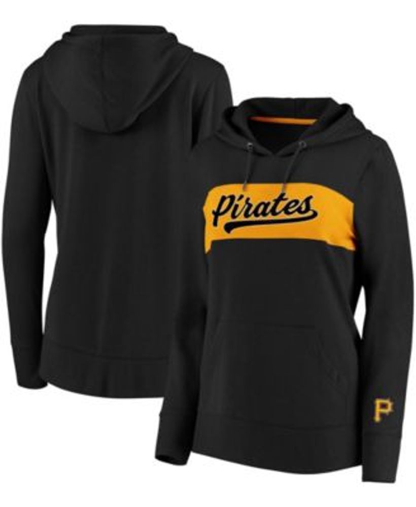 Touch Women's Black Pittsburgh Pirates Pre-Game Raglan Pullover Hoodie