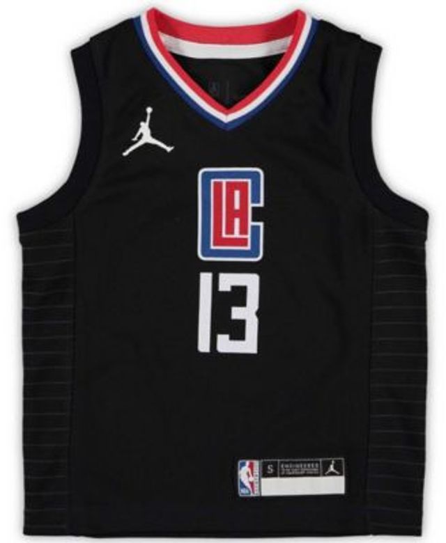 Paul George La Clippers Jordan Brand Preschool Statement Edition Name & Number T-Shirt - Black