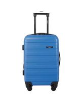 Travelers Club Austin 4 Piece Hardside Luggage Set - Blue