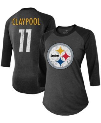 Chase Claypool Pittsburgh Steelers Nike Name & Number Black T-Shirt