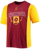 Men's Nike White/Burgundy Washington Football Team Throwback Raglan Long Sleeve T-Shirt