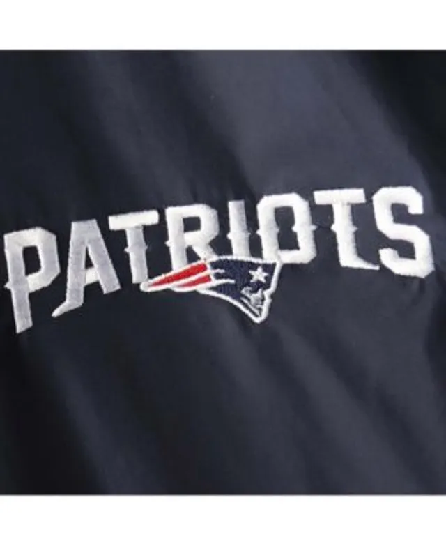 Youth Navy New England Patriots Stadium Full-Zip Hoodie