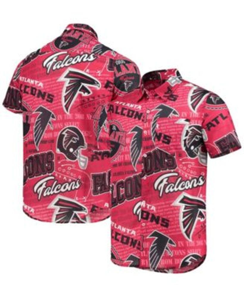 FoCo Atlanta Falcons Winter Explosion Button-Up - Men