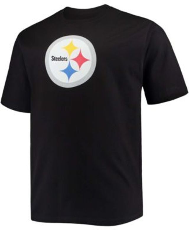 Pittsburgh Steelers Mens Black Critical Victory 3 Long Sleeve T Shirt