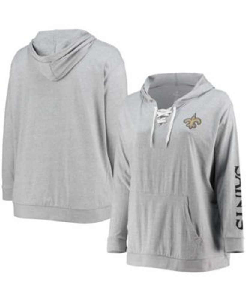 Women's Fanatics Branded Black New Orleans Saints Plus Size