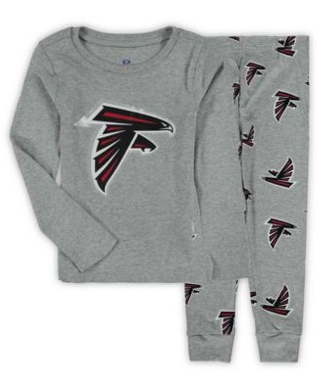 Outerstuff Preschool Heathered Gray Baltimore Ravens Long Sleeve T