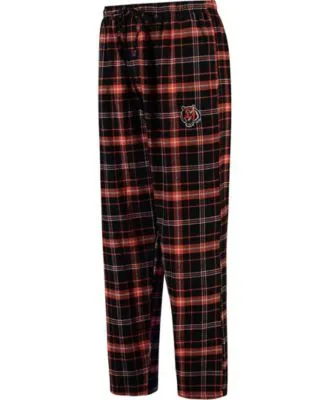 Men's Concepts Sport Navy Denver Broncos Ultimate Plaid Flannel Pajama Pants