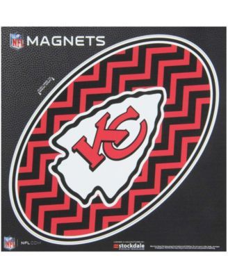 Philadelphia Eagles Chevron 6 x 6 Oval Full Color Magnet