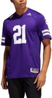 Men's adidas #21 Purple Washington Huskies Premier Strategy Jersey