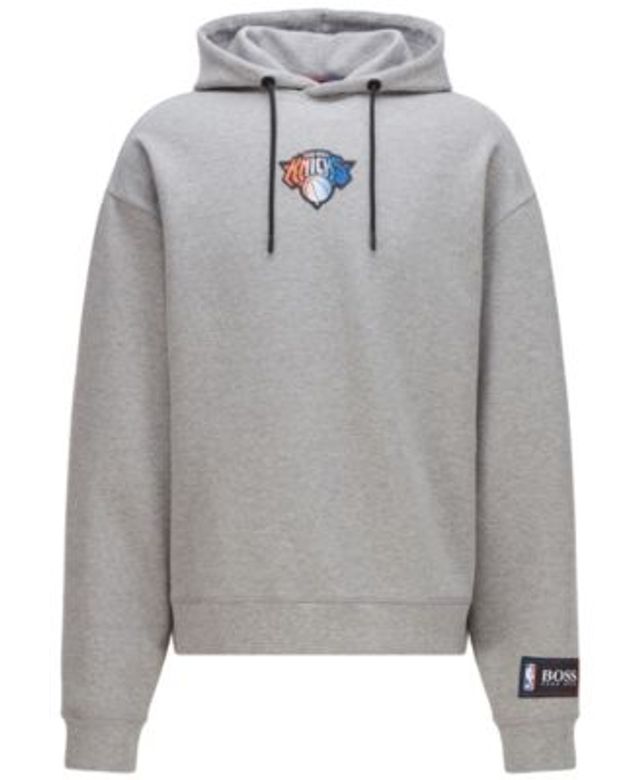 BOSS & NBA cotton-blend zip-up hoodie