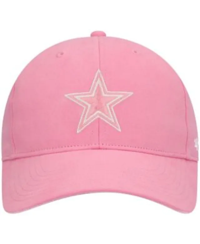 Girls Youth Pink Dallas Cowboys Adjustable Hat