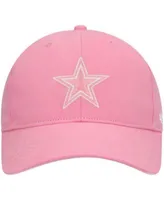 Girls Youth Pink Pittsburgh Steelers Structured Adjustable Hat