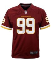 Men's Nike Chase Young Burgundy Washington Football Team Game Jersey