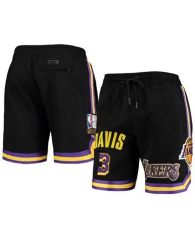 LeBron James Los Angeles Lakers Pro Standard Player Replica Shorts - Gold