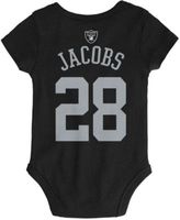 Infant Russell Wilson Navy Seattle Seahawks Mainliner Name and Number Bodysuit