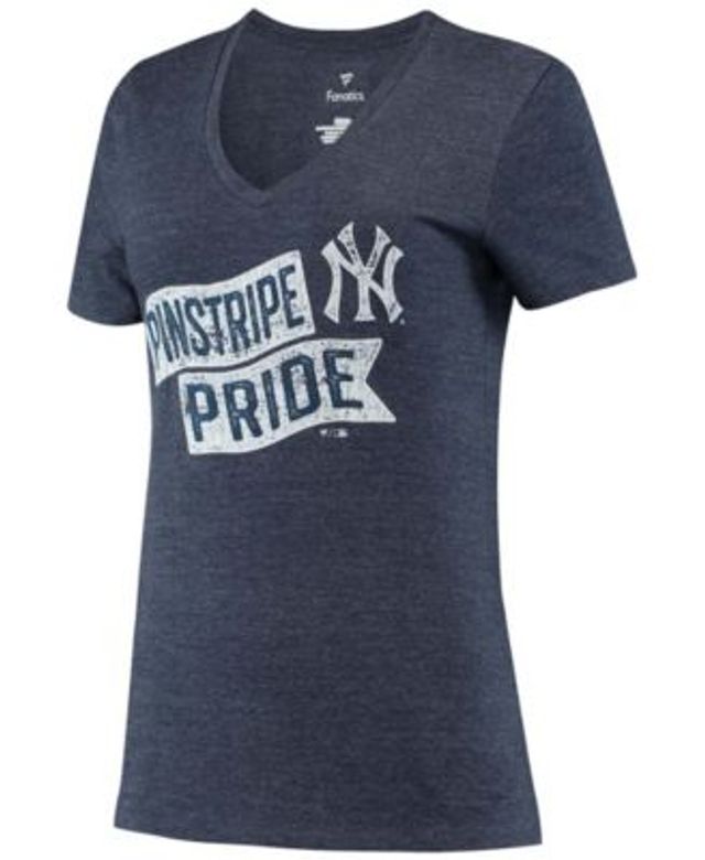 Women's New York Yankees Nike Bronx Bombers Tri-Blend Shirt