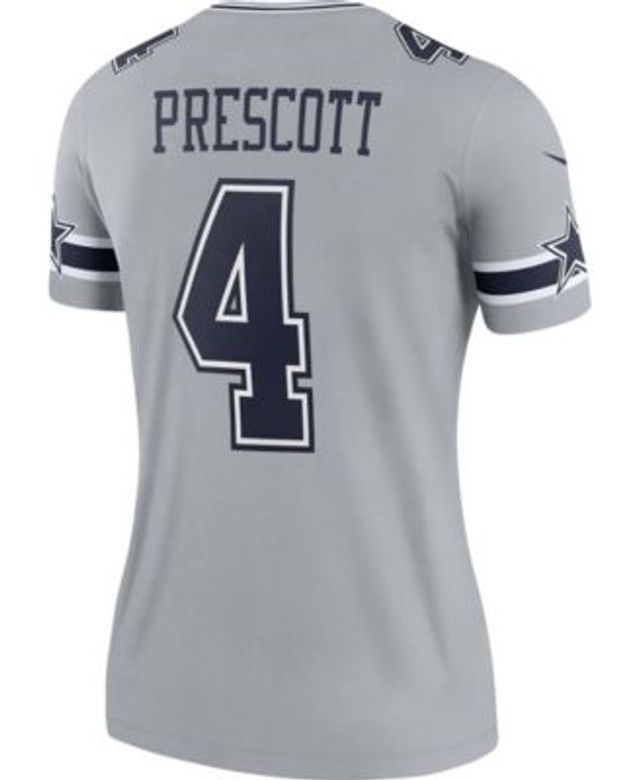 Men's Nike Dak Prescott Gray Dallas Cowboys Atmosphere Fashion