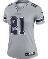 NFL Dallas Cowboys (Ezekiel Elliott) Women's Game Football Jersey.