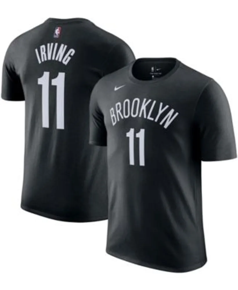 Nike Men's Kyrie Irving White Brooklyn Nets 2022/23 Classic Edition Name  and Number T-shirt