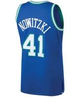 Lids Dirk Nowitzki Dallas Mavericks Mitchell & Ness Women's 1998 Doodle  Swingman Jersey - White