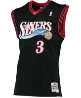 Allen Iverson Philadelphia 76ers Mitchell & Ness Women's 2000-01 Hardwood Classics Swingman Jersey - Black