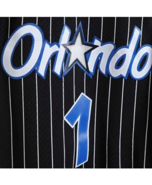 Tracy McGrady Orlando Magic Mitchell & Ness Hardwood Classics 2003/04 Split  Swingman Jersey - Blue/Black