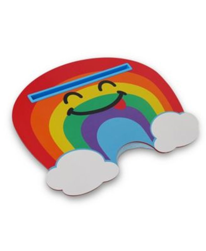 Delux Plush Padding Rainbow Lap Desk
