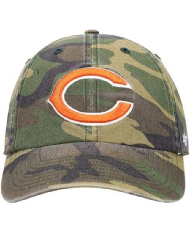 Men's '47 Camo/Black Chicago Bears Trucker Adjustable Hat