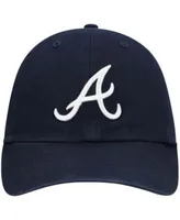 Men's Atlanta Braves '47 Navy Team Pride Clean Up Adjustable Hat