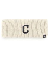 Women's Cream Cleveland Indians Logo Meeko Knit Headband
