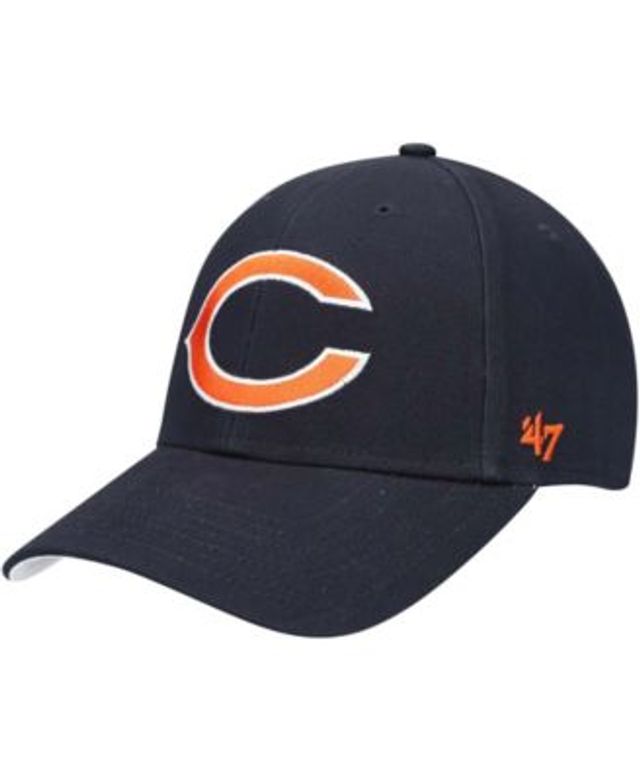 Youth Mitchell & Ness Navy/Orange Chicago Bears Shredder Adjustable Hat