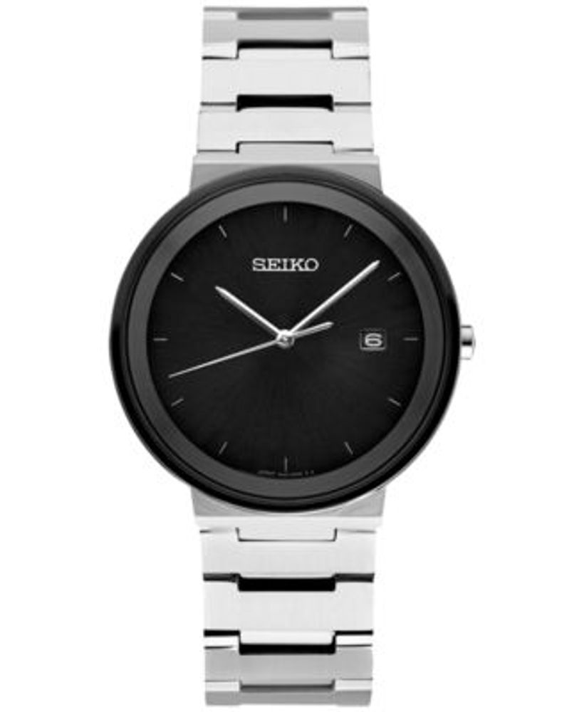 Seiko Men's Essentials Stainless Steel Bracelet Watch 41mm | Dulles Town  Center