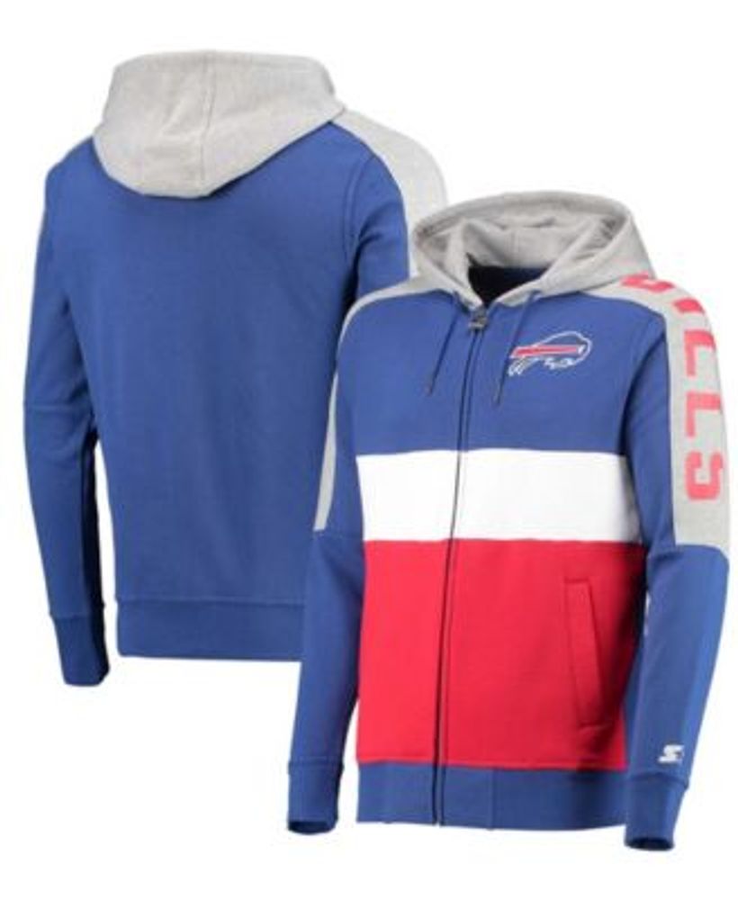 Youth Buffalo Bills Royal Blue Full Zip Sherpa Hoodie