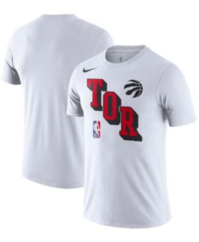 Men's Nike Red Toronto Raptors 75th Anniversary Pregame Shooting  Performance Raglan Long Sleeve T-Shirt 