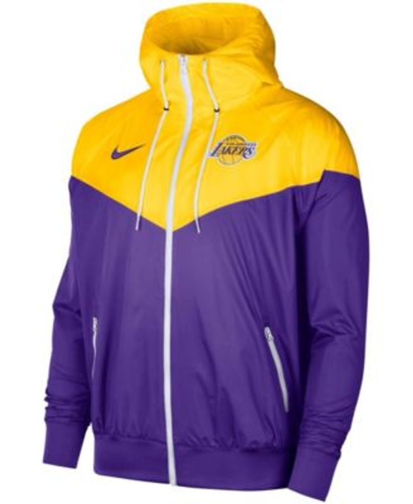 Fanatics Men's Branded Black, Purple Los Angeles Lakers Anorak Block Party  Windbreaker Half-Zip Hoodie Jacket - Macy's