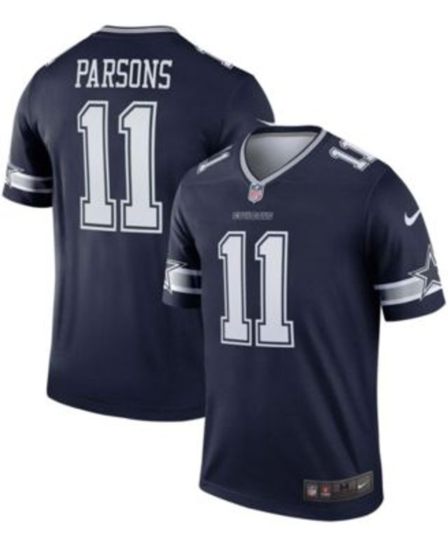 Men's Nike Micah Parsons Gray Dallas Cowboys Inverted Legend Player Jersey