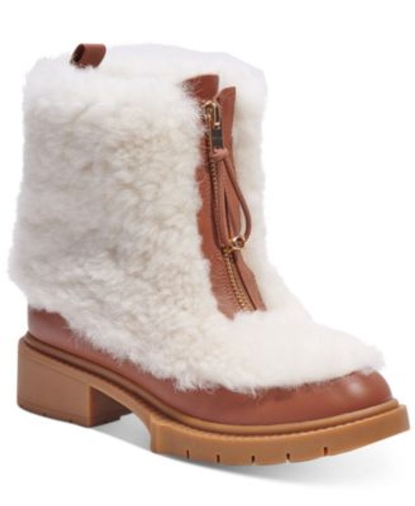 COACH Women's Leona Lug Sole Zip Booties | Dulles Town Center