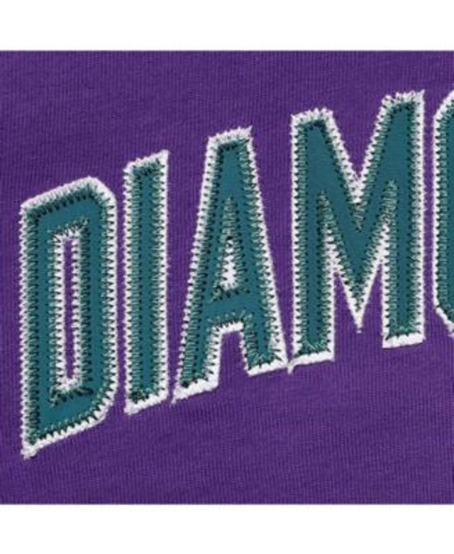 Arizona Diamondbacks Mitchell & Ness Cooperstown Collection Wild Pitch  Jersey T-Shirt - Purple